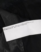 Leather Memphis Jeans