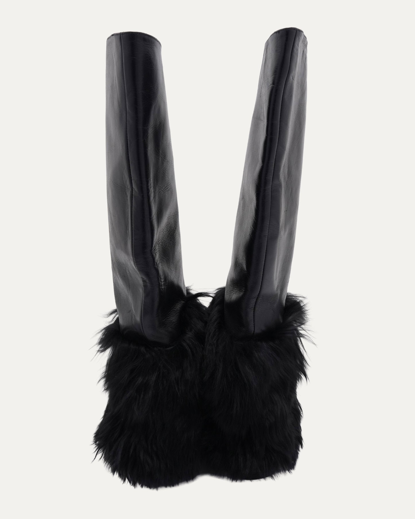 Leather and Shearling Boots