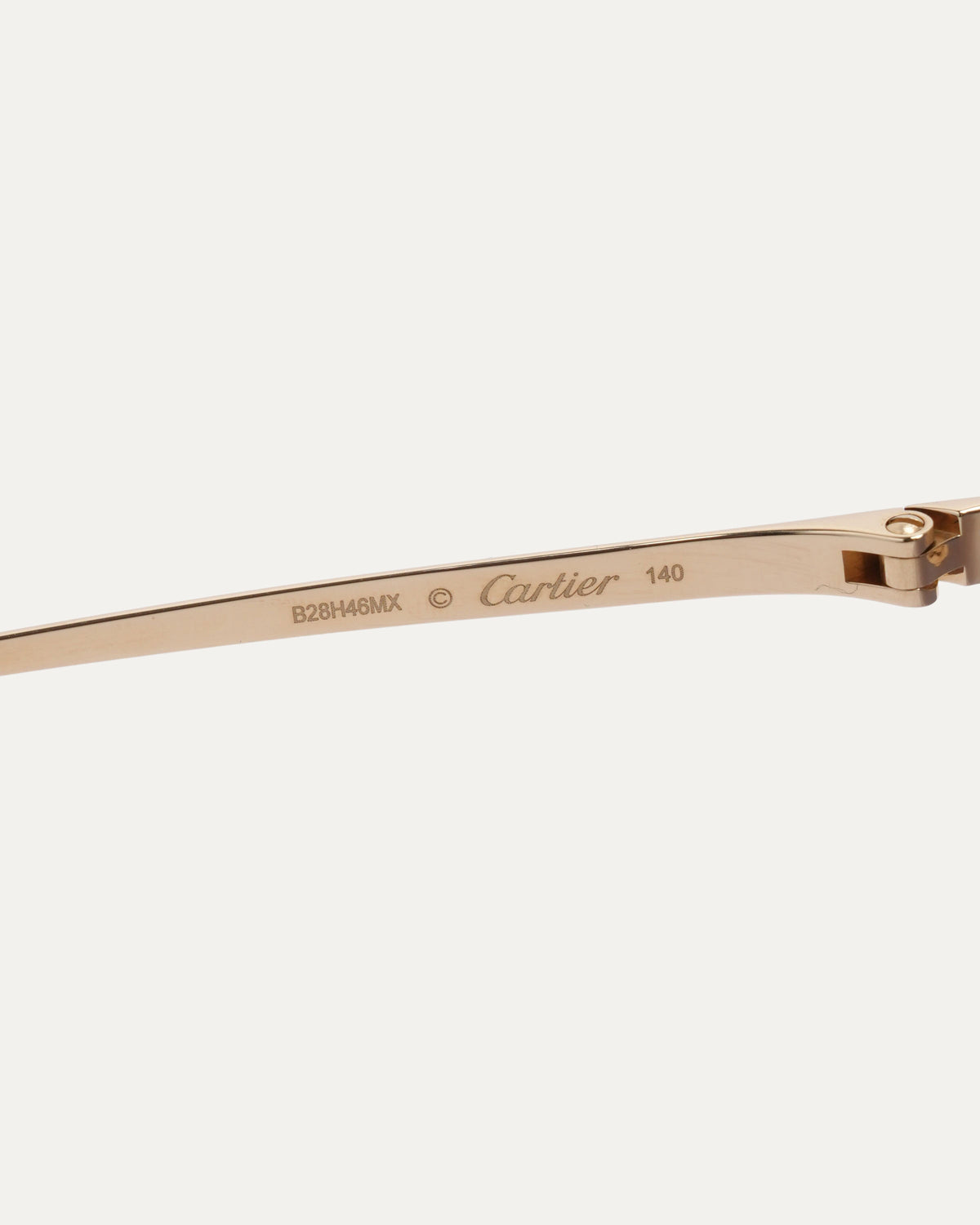 Panthere Frameless Sunglasses