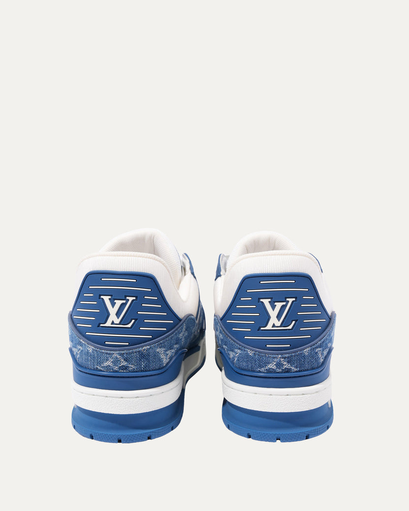 Denim Monogram LV Trainer