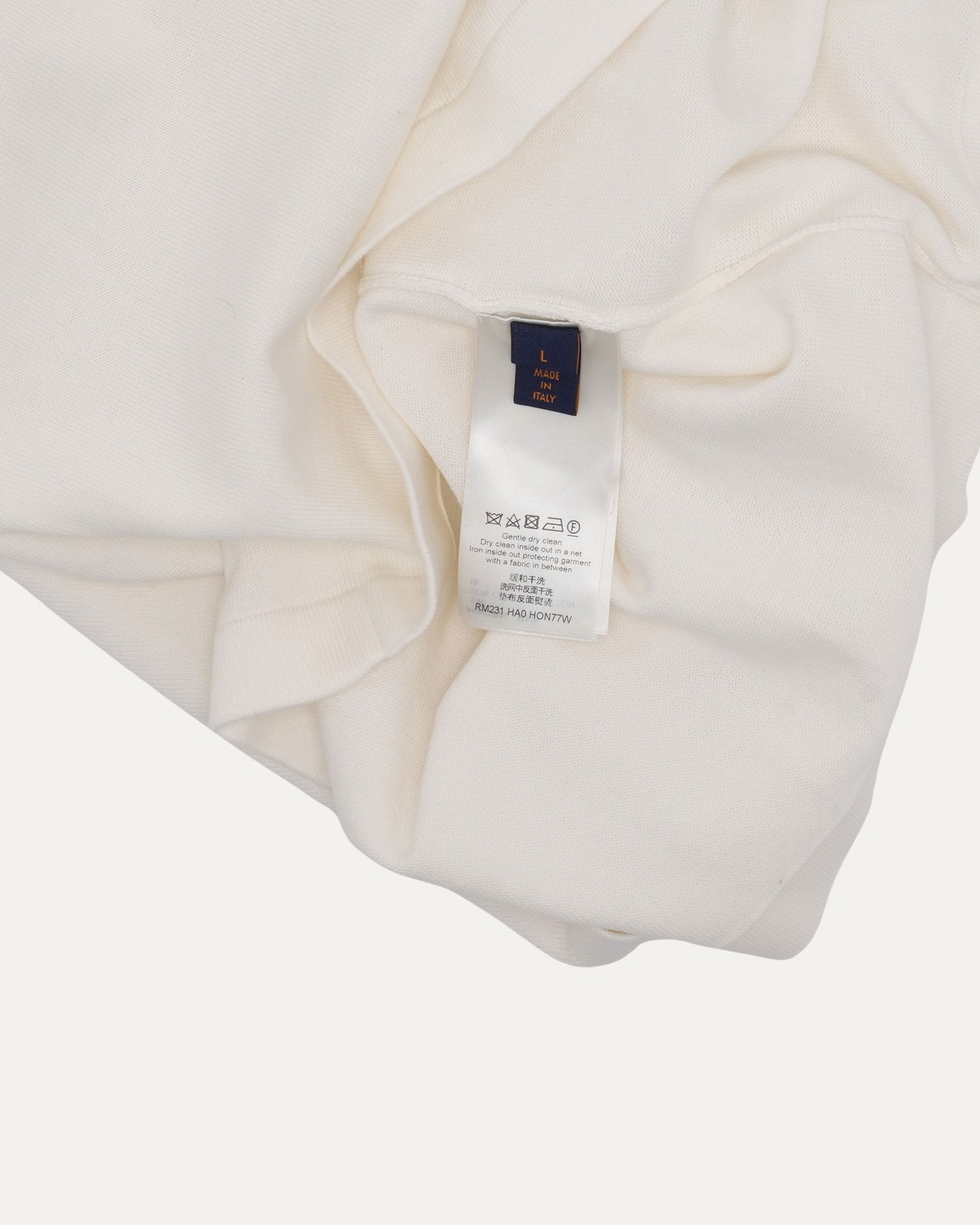 Intarsia Knit Baseball T-Shirt