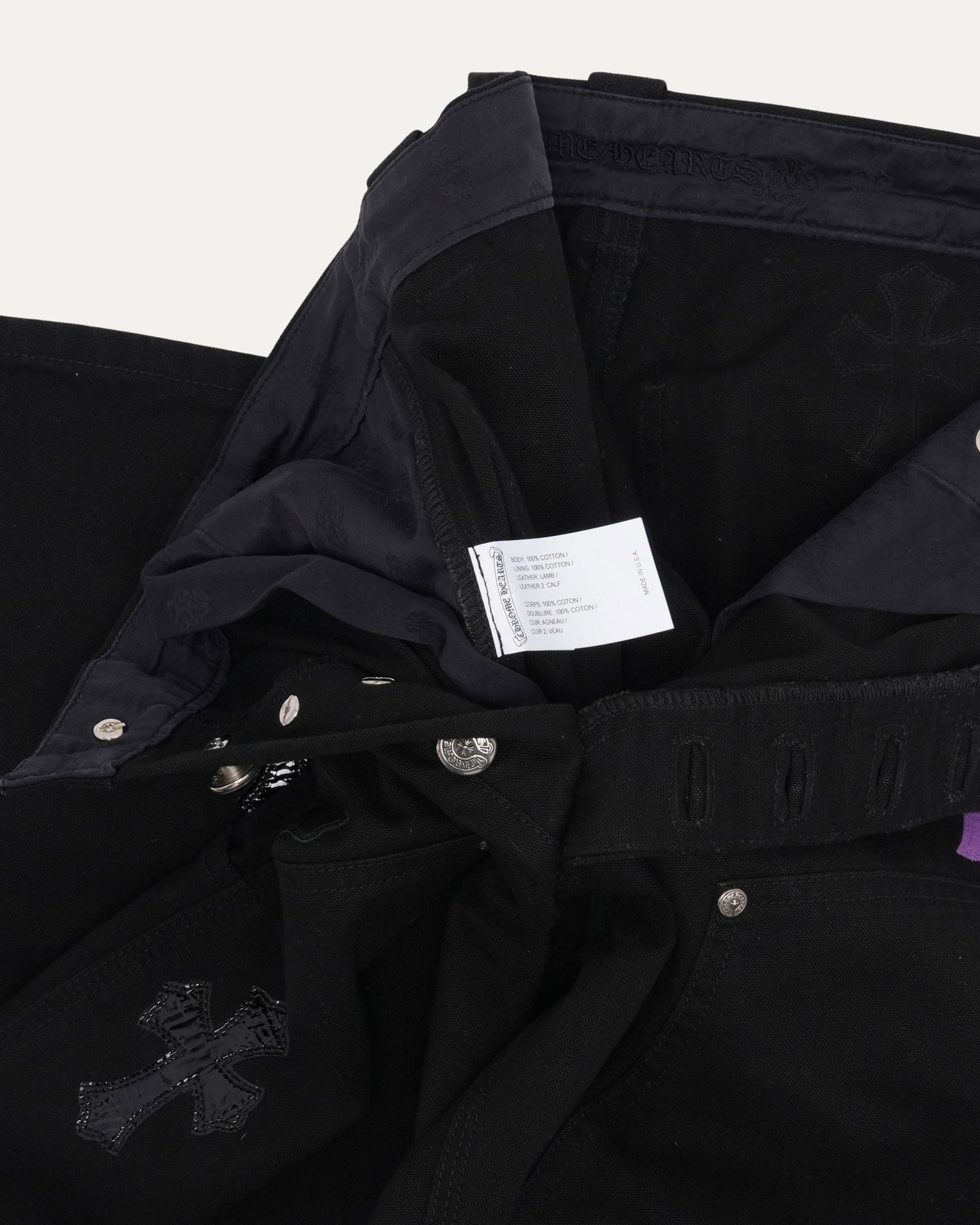 Cross Patch Double Knee Carpenter Pants