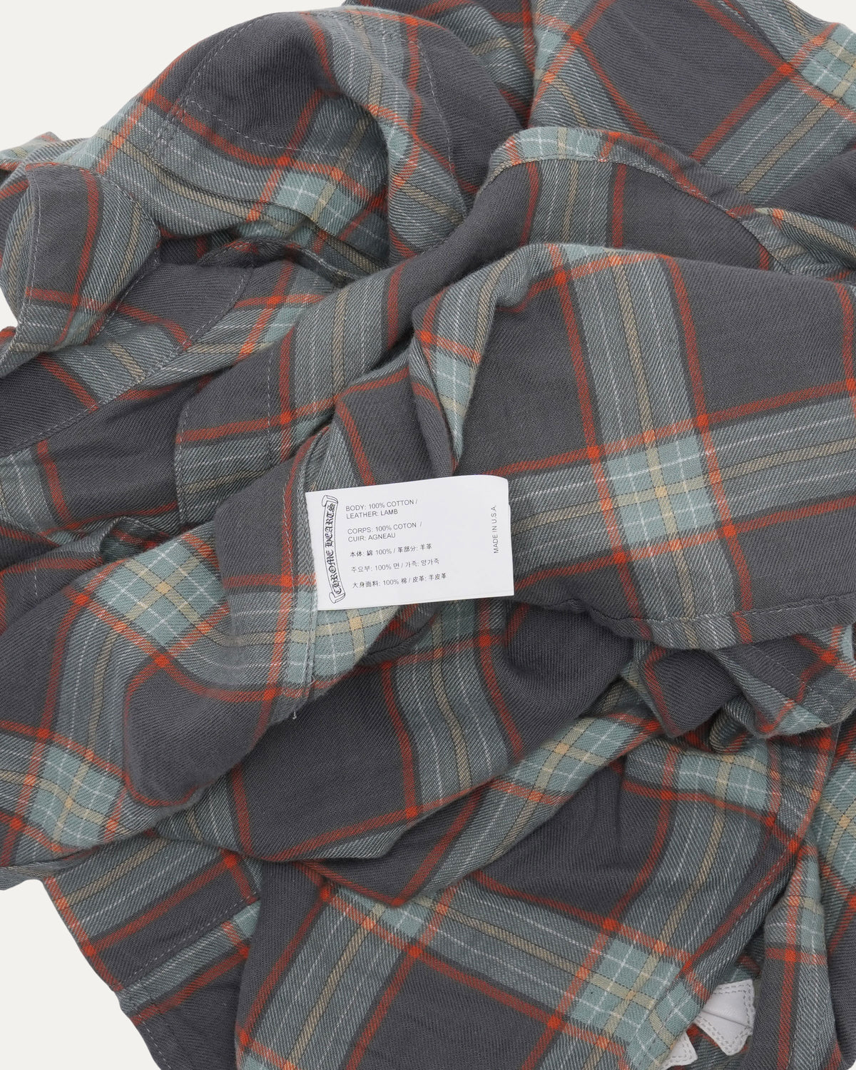 Cross Patch Flannel Shirt