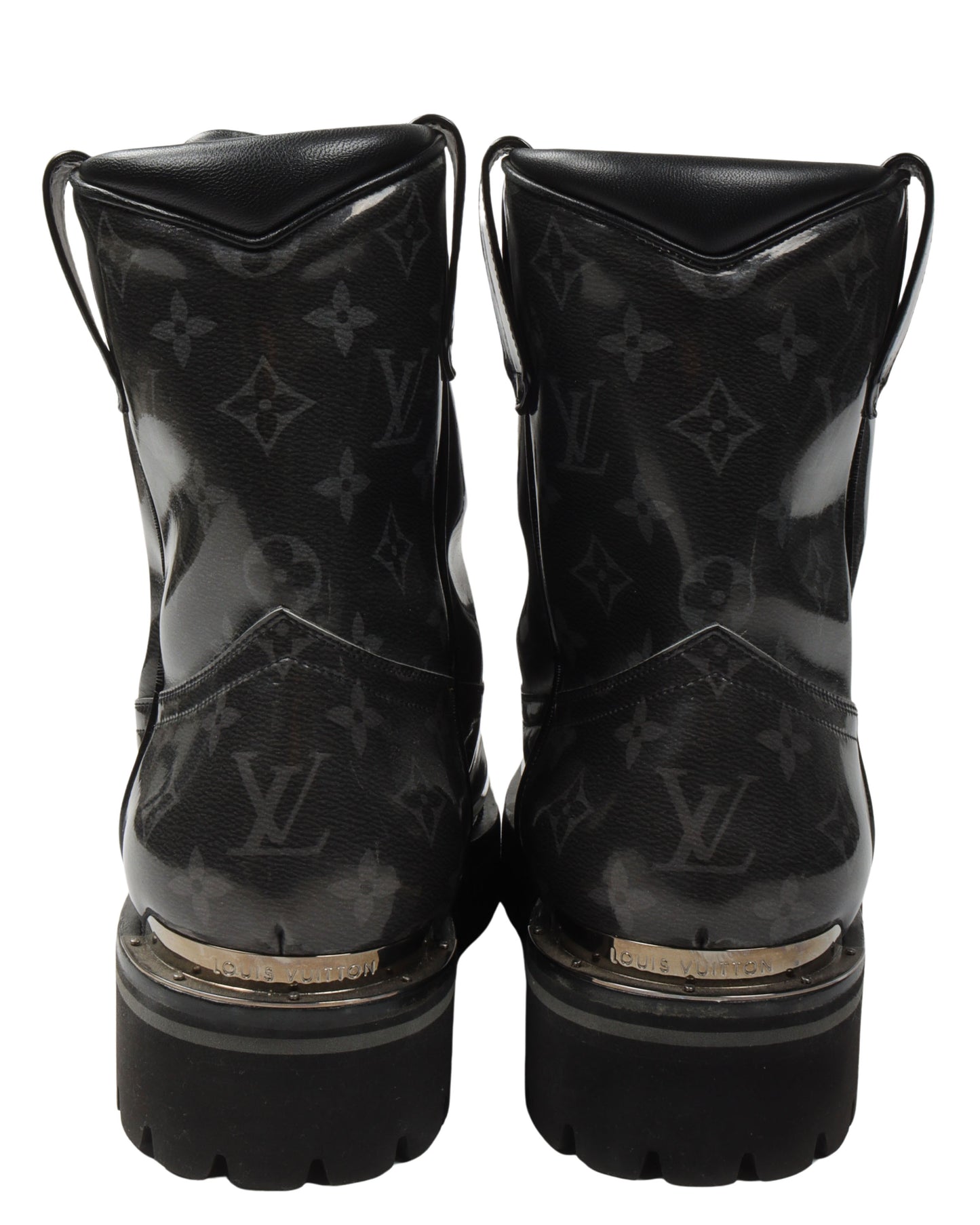Patent Leather Outland Monogram Boot