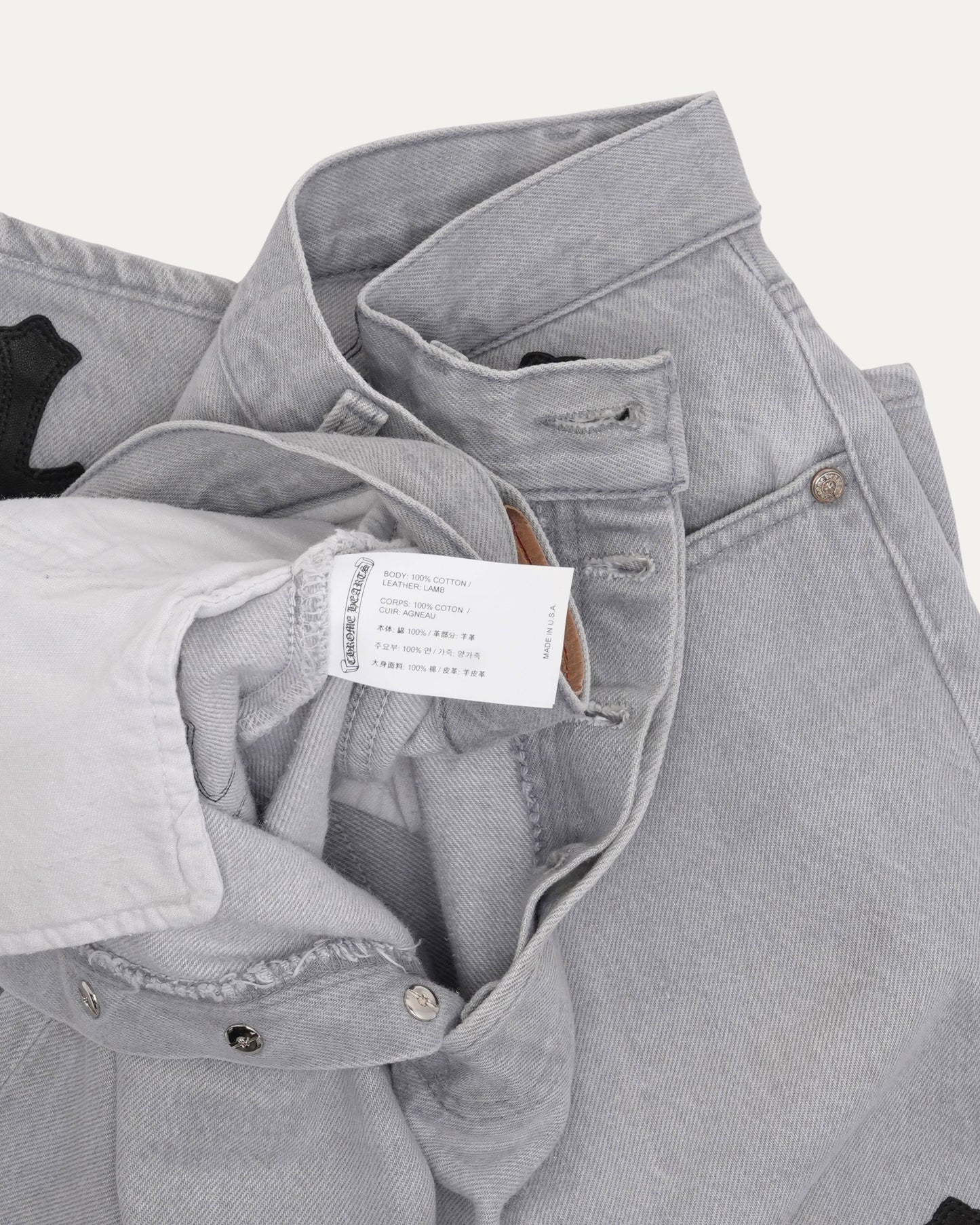 Levi's 501 Cross Patch Jeans