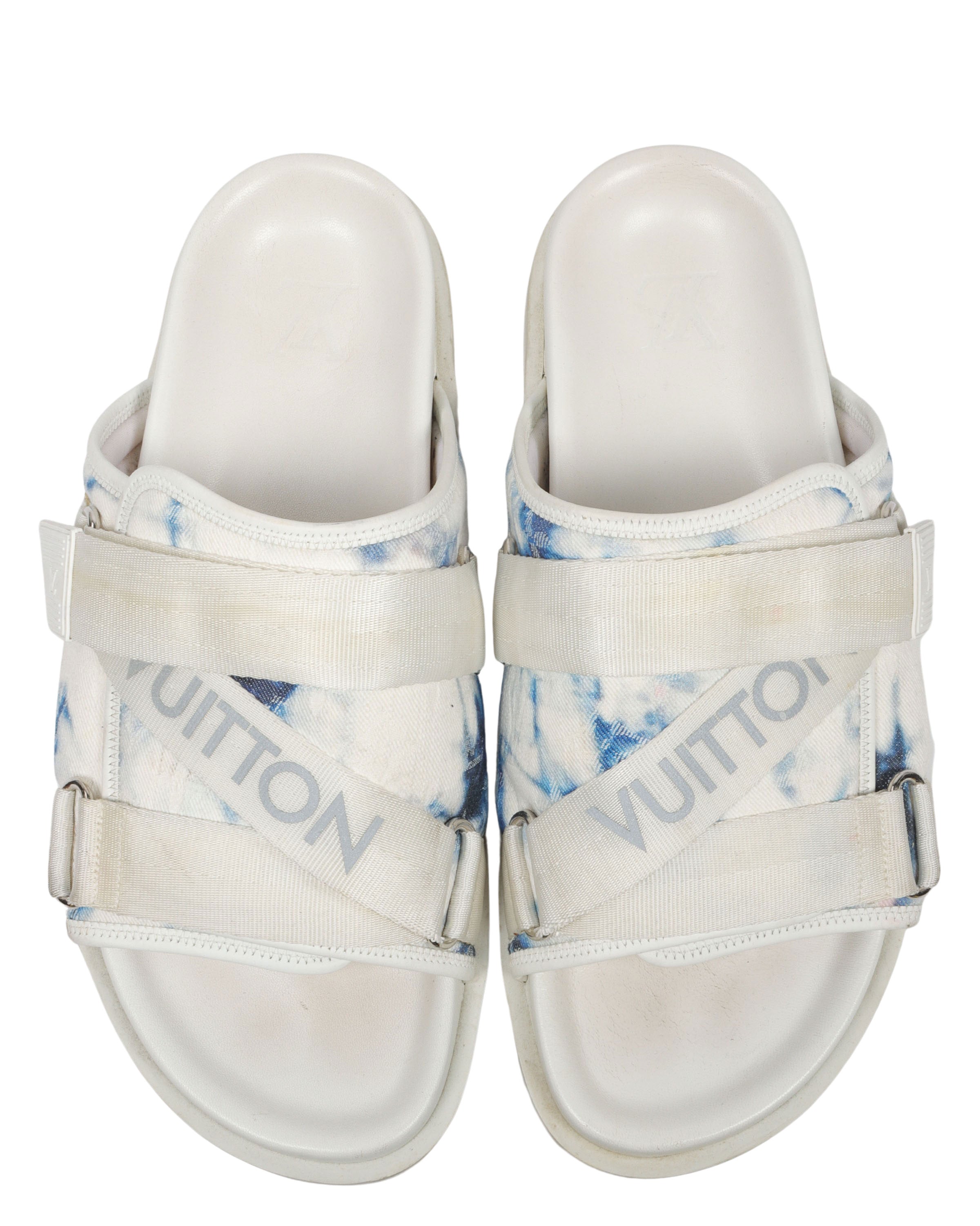 Louis Vuitton, Shoes, Rare Louis Vuitton Honolulu Monogram Sandals Mule  Shoes