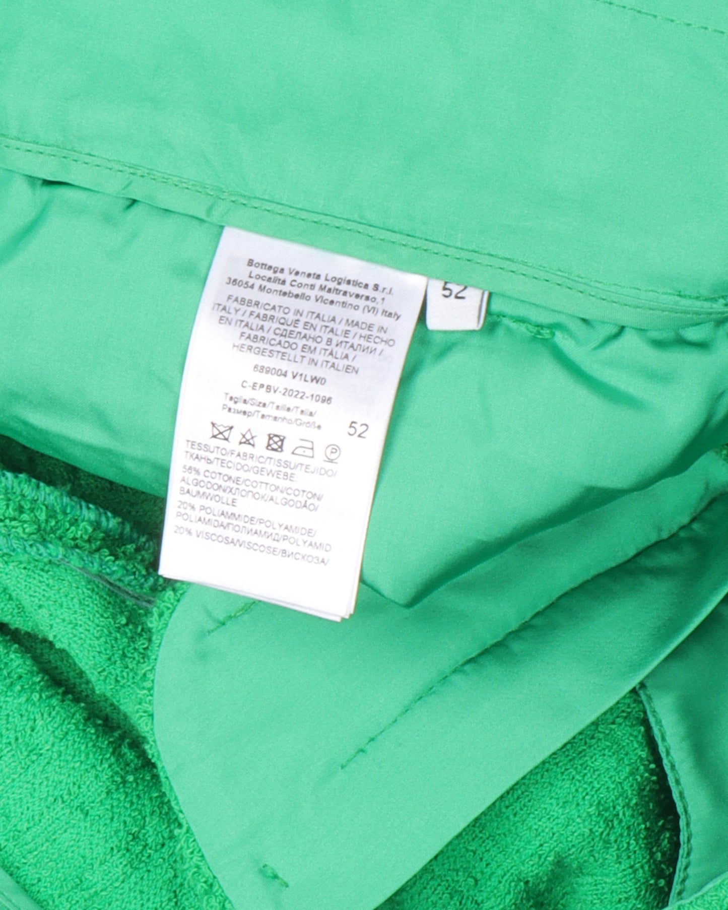Jacquard Terry Cloth Pants