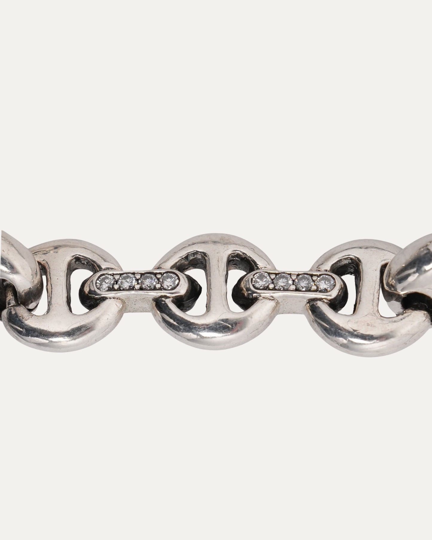 10MM Open-Link Wallet Chain with Diamonds