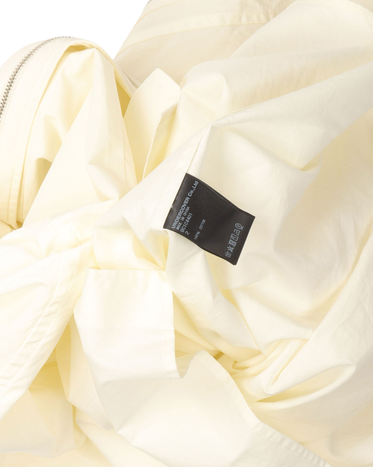 Cotton Zipper Detail Shirt