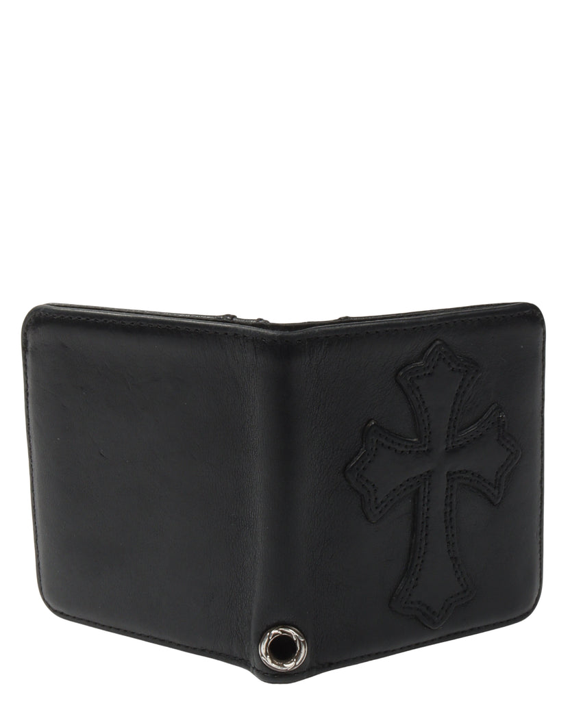Chrome Hearts Leather Cross Patch Bifold Patch Wallet – Justin Reed