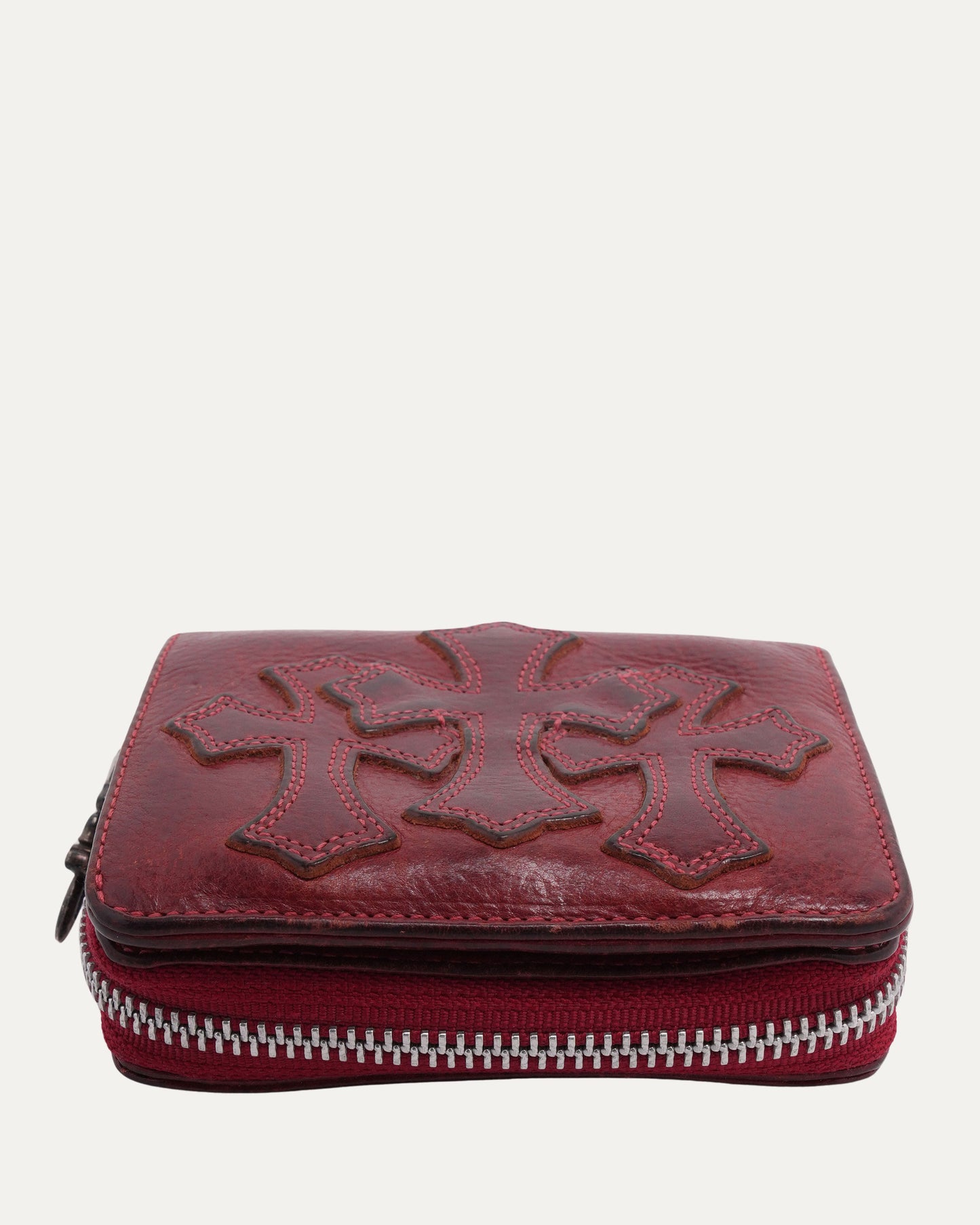 Cemetery Cross Patch Zip Wallet