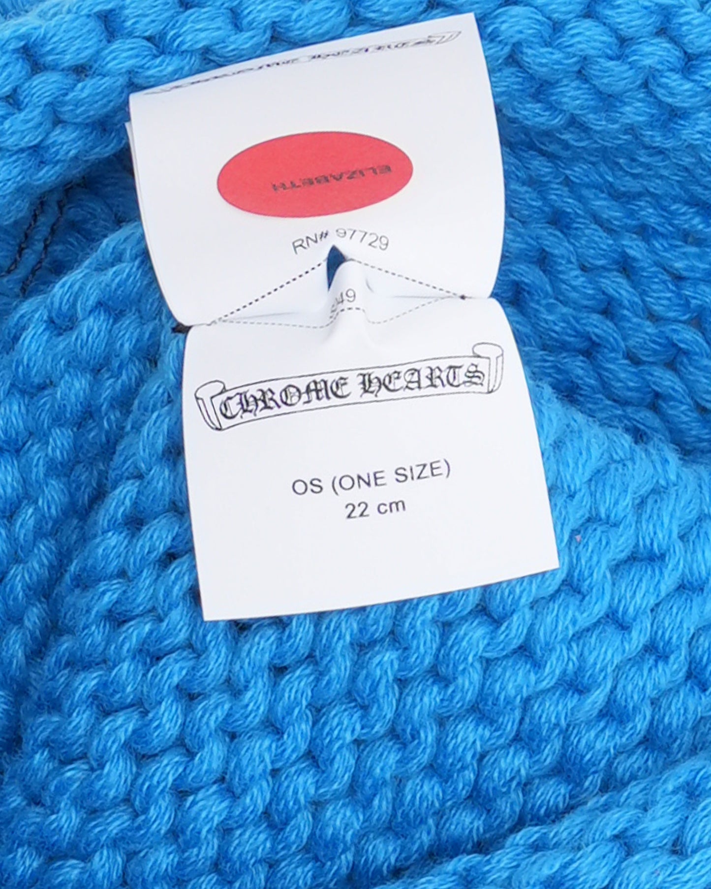 Cashmere Cross Patch Beanie