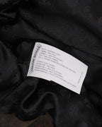 Monogram Camouflage Leather Stiff Puffer Jacket