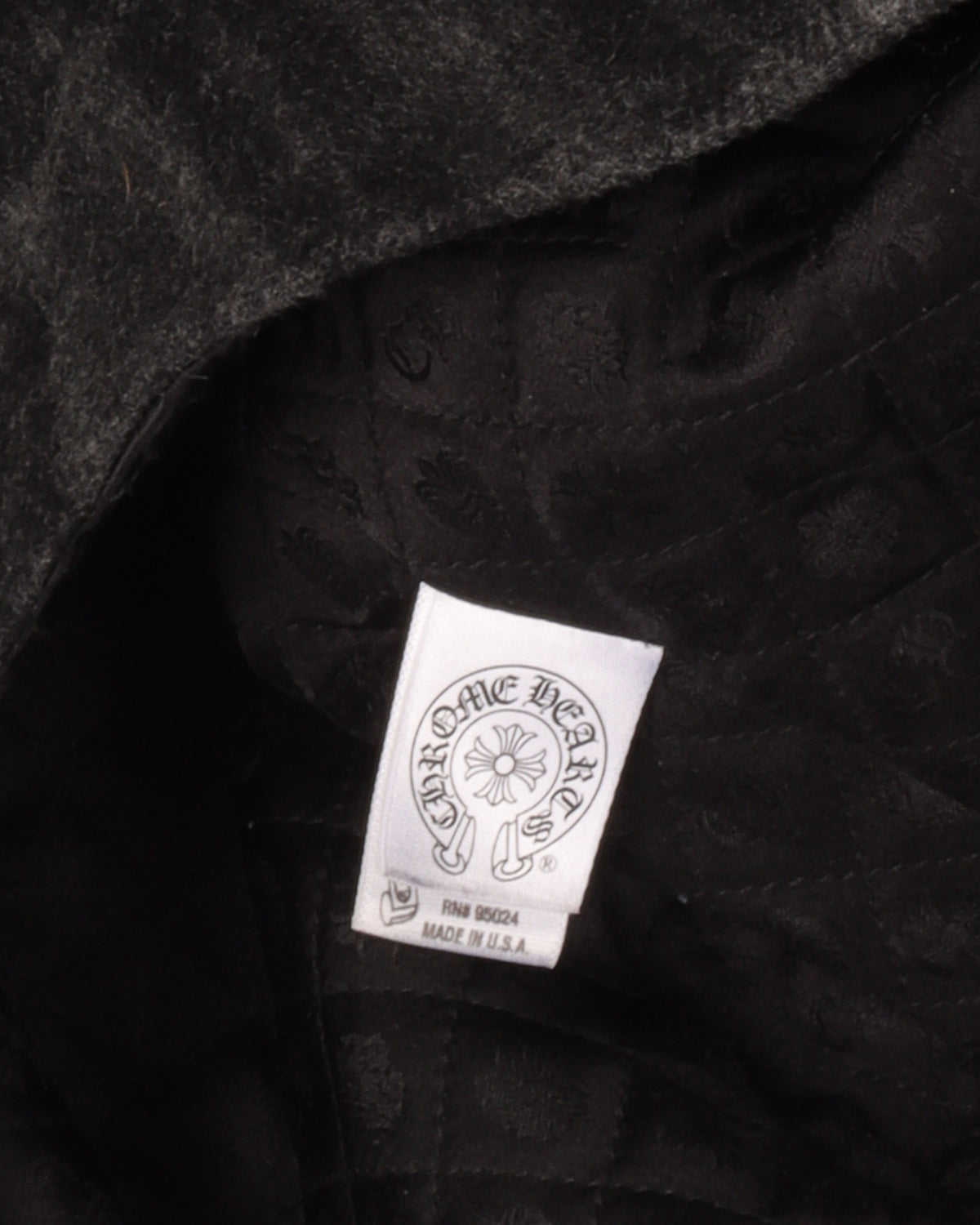 Cross Patch Padded Wool Flannel Shirt