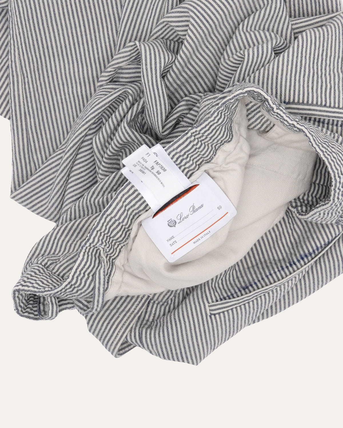 Hickory Stripe Easy Pants