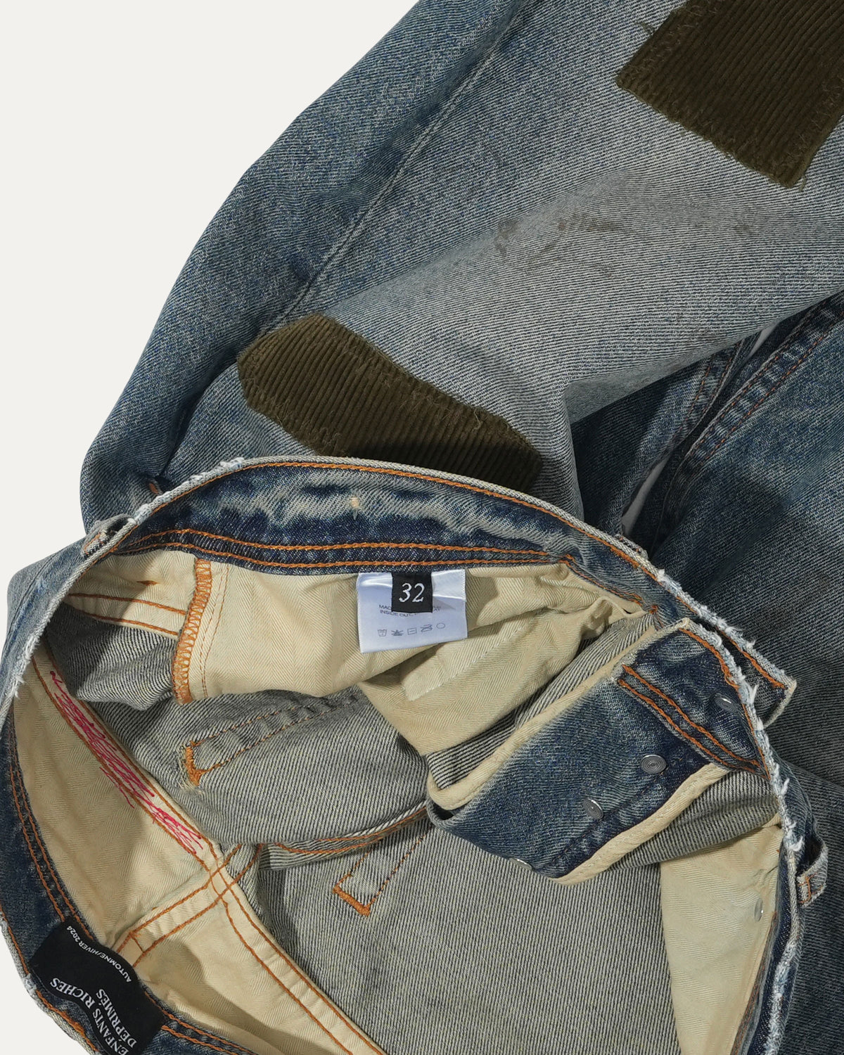 Patchwork Flare Jeans