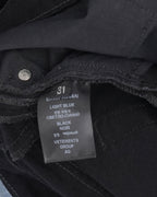 Split Deconstructed Big Shape Jeans