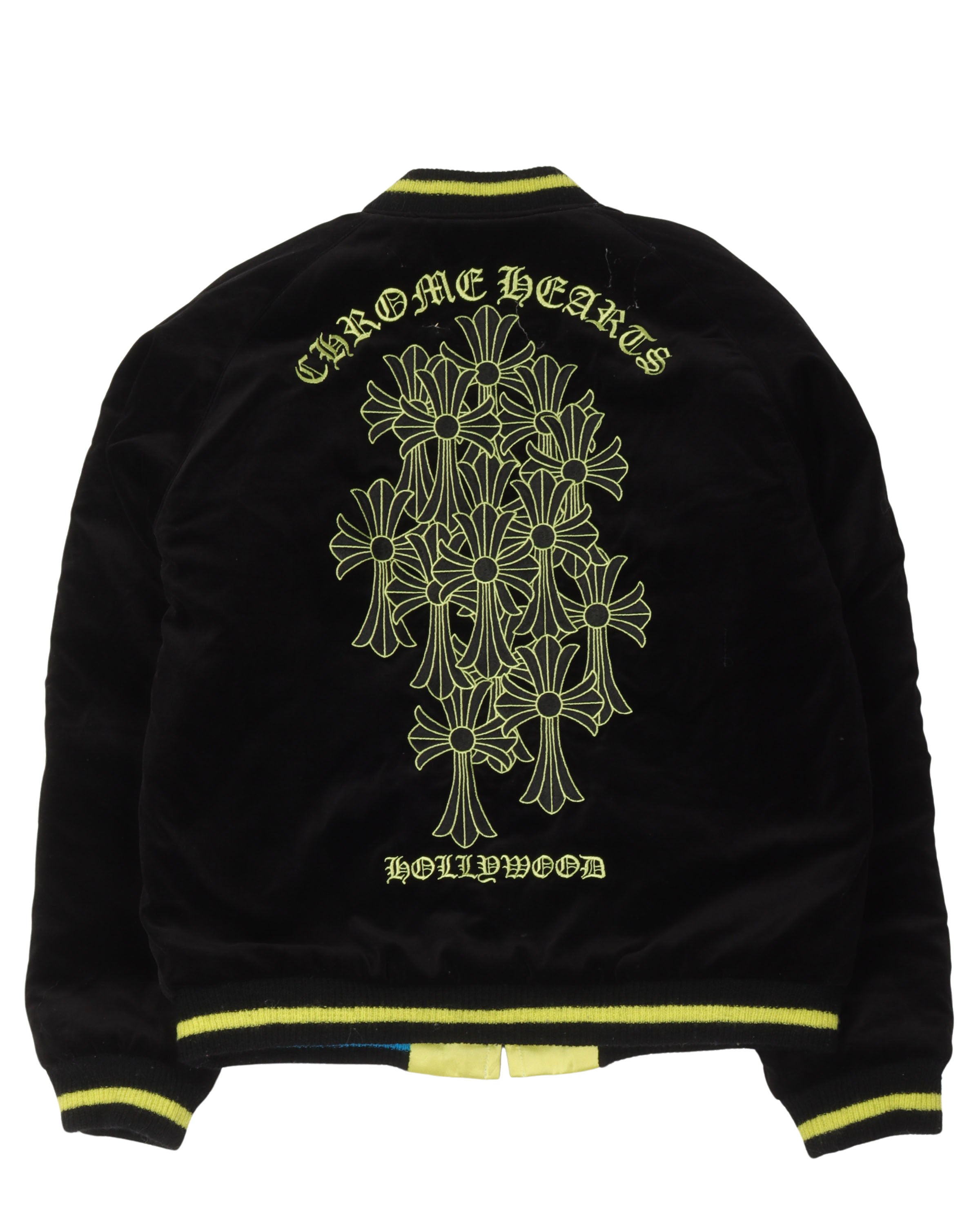 Chrome Hearts Matty Boy Flaming Youth Reversible Souvenir Jacket