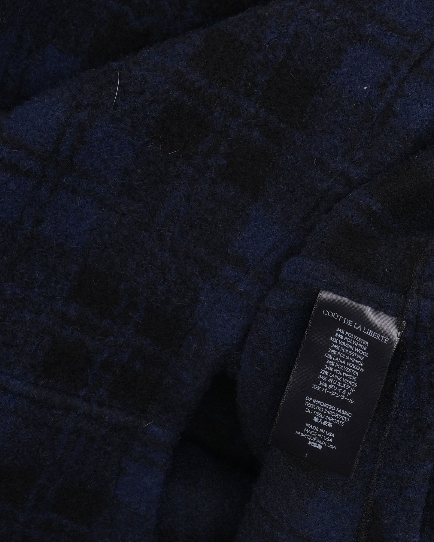 Virgin Wool Blend Flannel