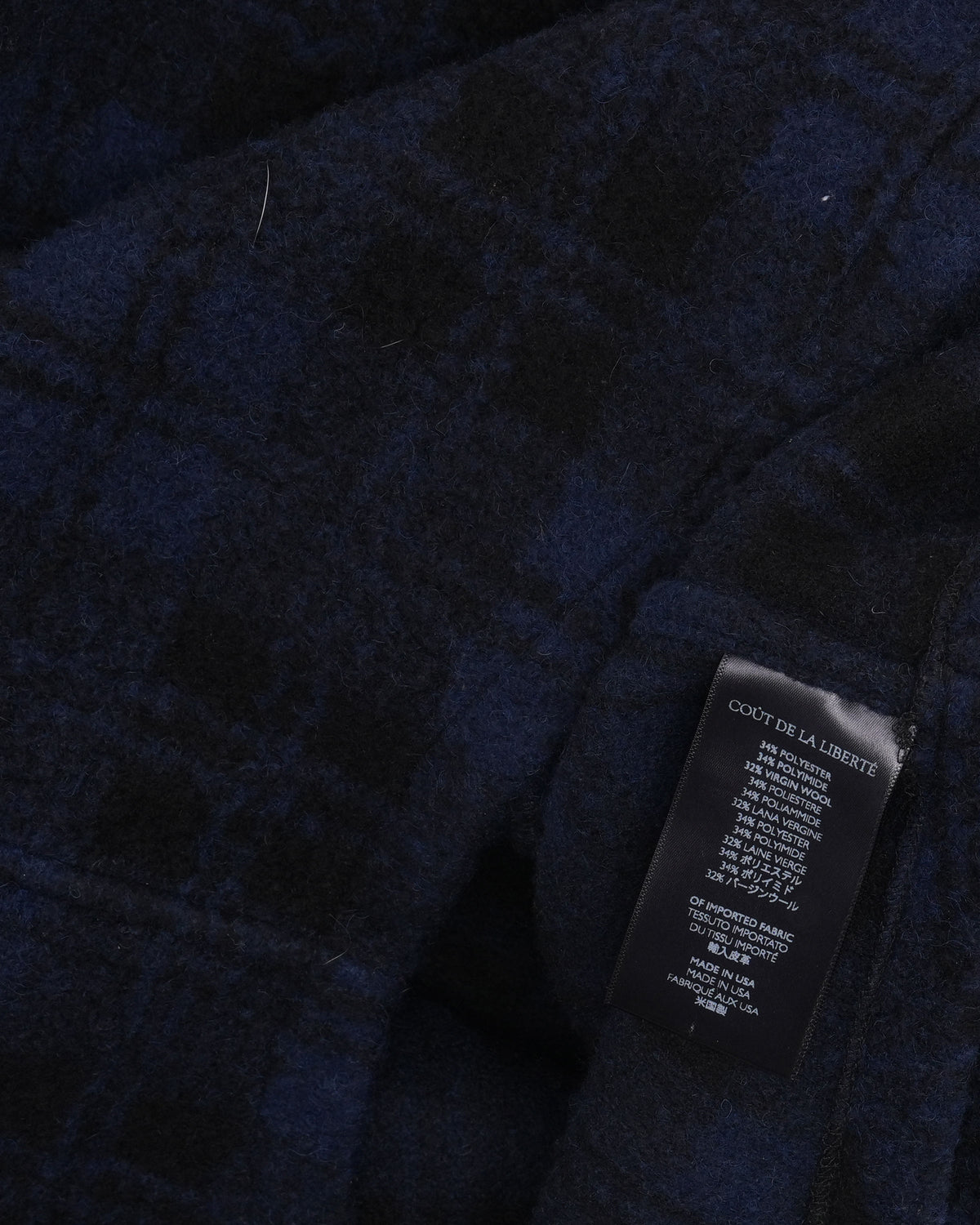 Virgin Wool Blend Flannel