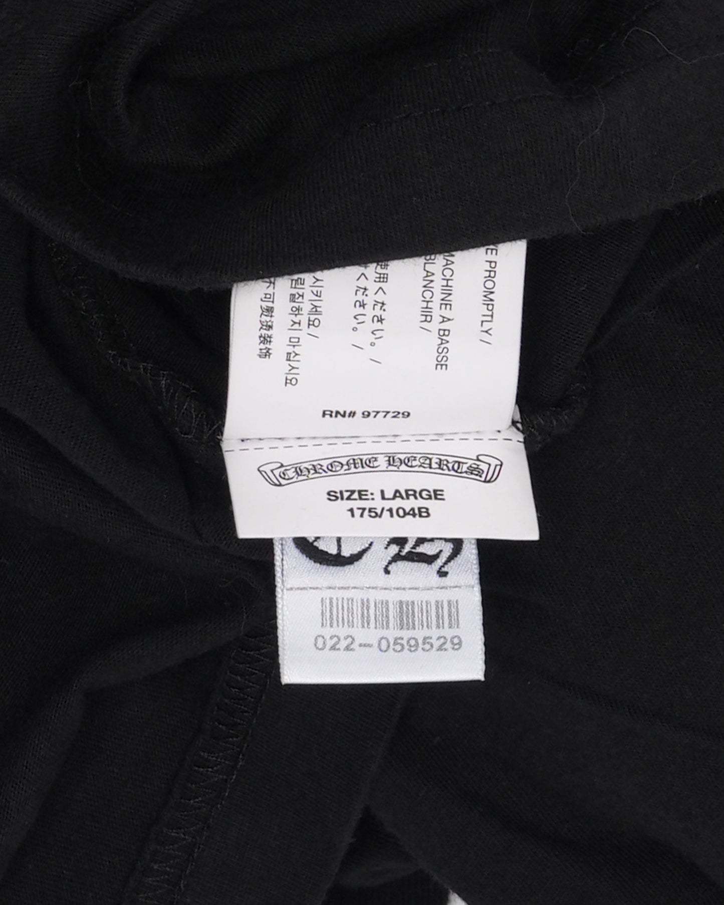 Neck Logo Long Sleeve Pocket T-Shirt