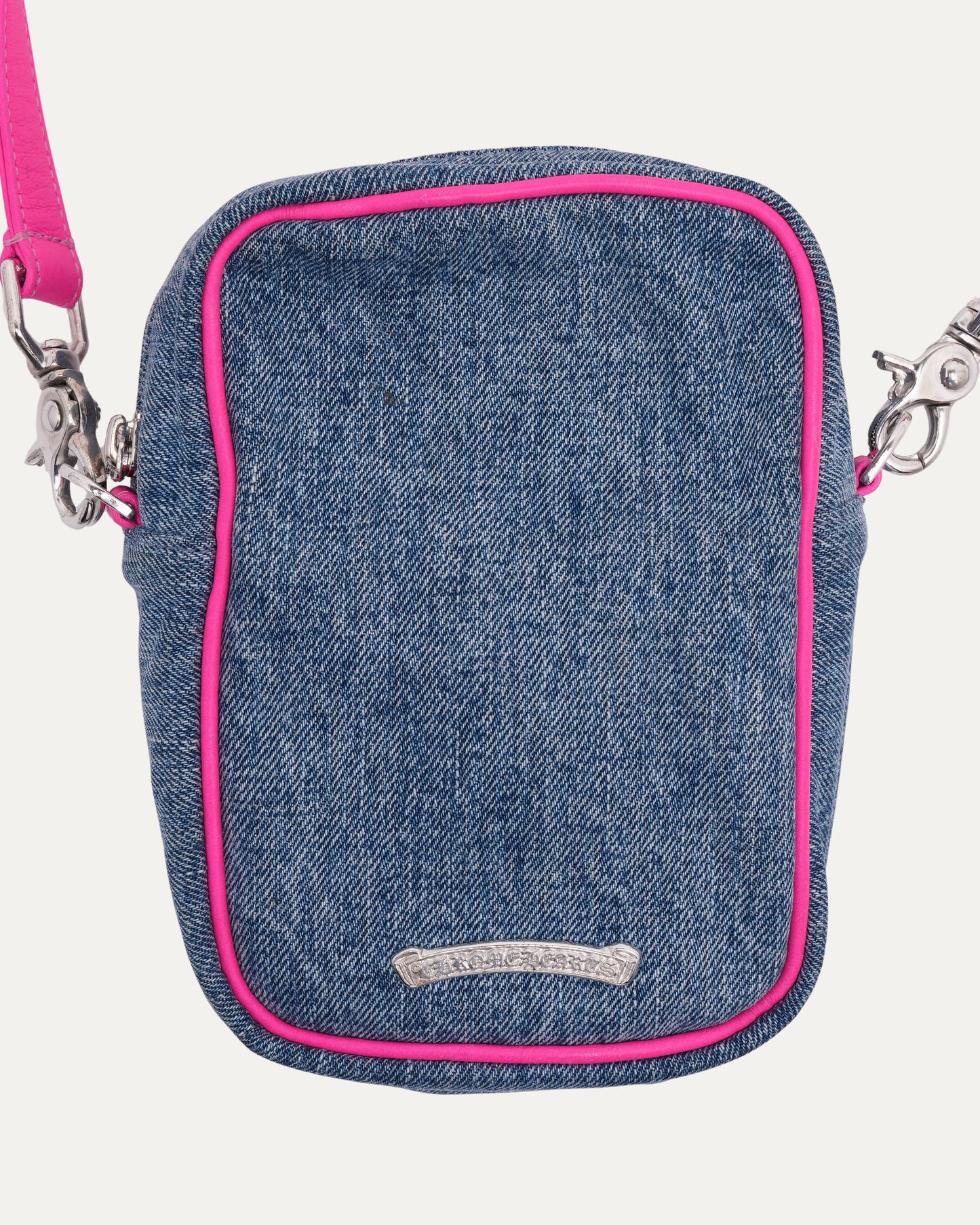 Cross Patch Denim Cross Body Taka Bag