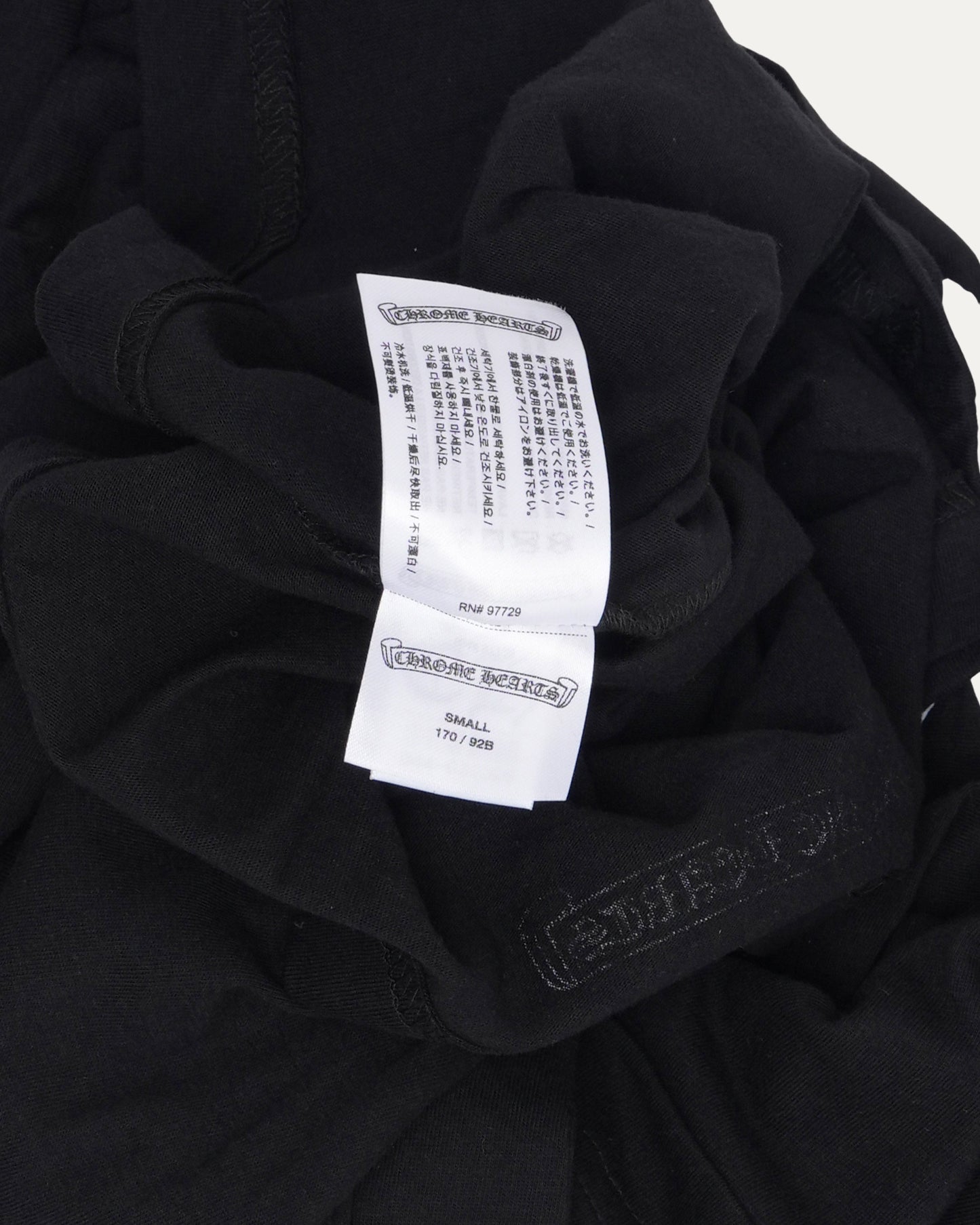 Neck Logo Long Sleeve Pocket T-Shirt