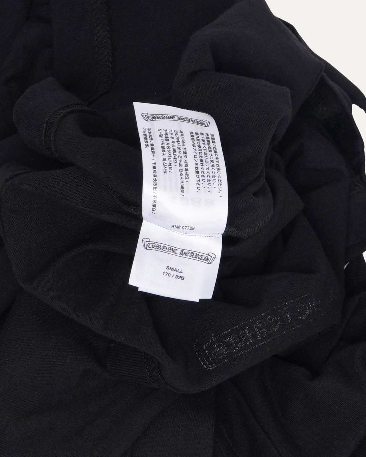 Neck Logo Long Sleeve Pocket T-Shirt