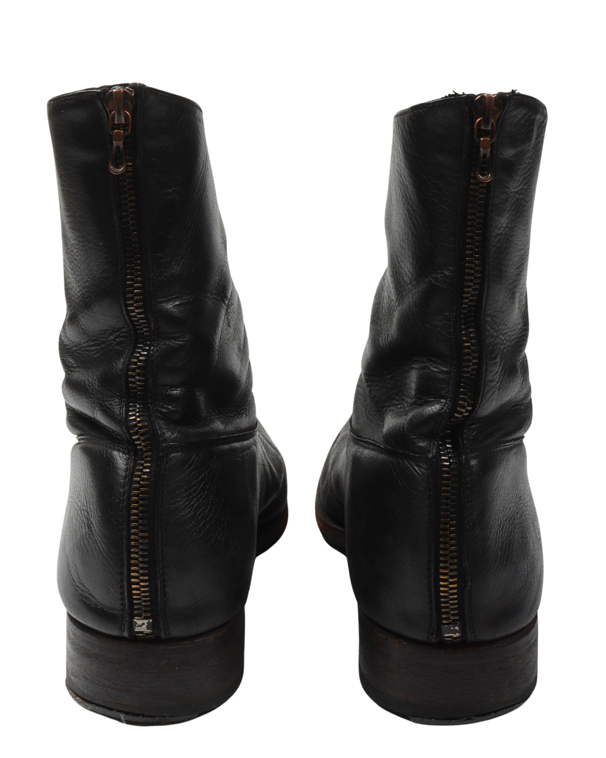 Back Zip Boots