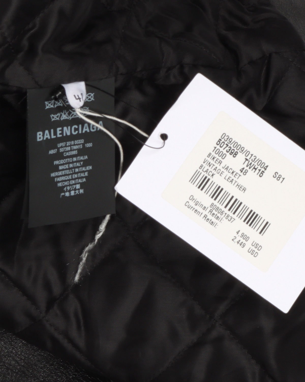 Calf Leather Jacket