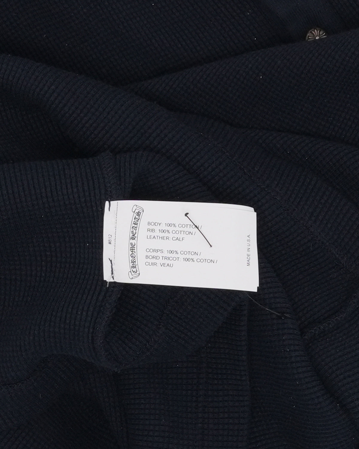 Cross Patch Henley Thermal