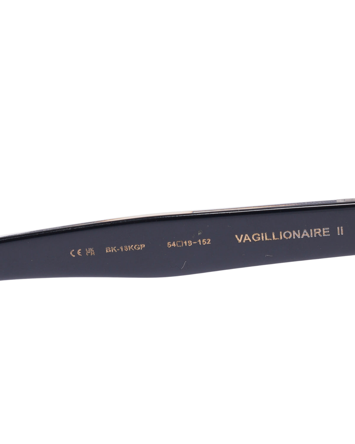 Vagillionaire II 22k Gold & Diamond Glasses