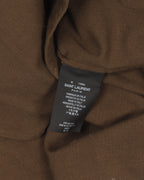 Raw Hem Western Shirt