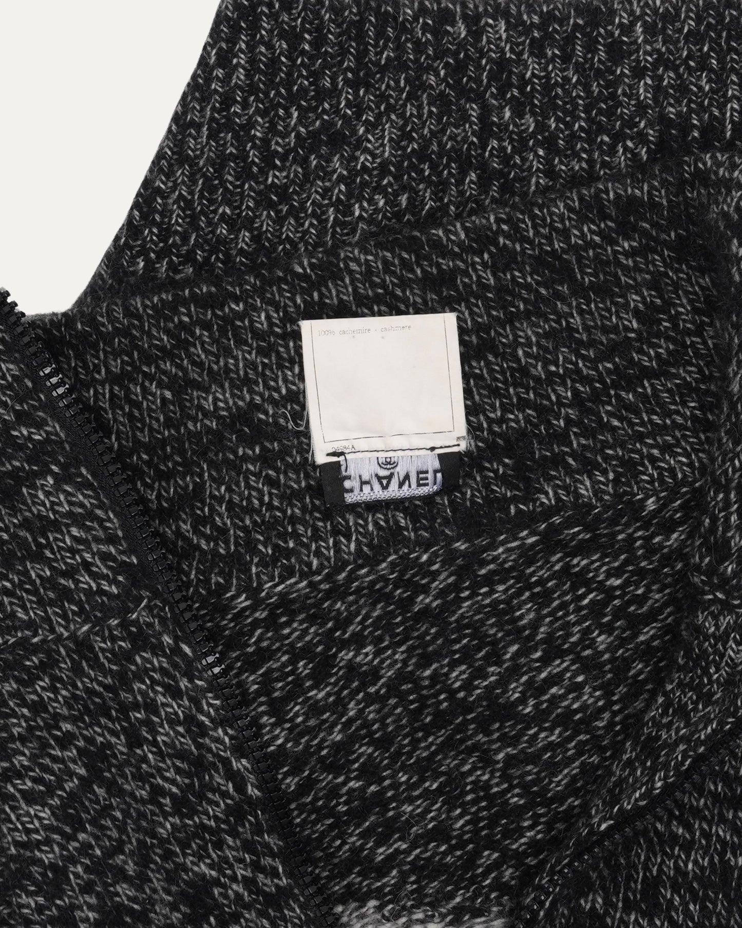 CC Quarter Zip Cashmere Sweater