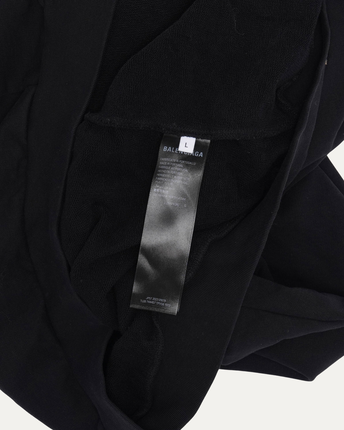 Medium Fit Paris Soccer Zip Up Hoodie