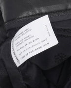Fleur Knee Leather Carpenter Pants