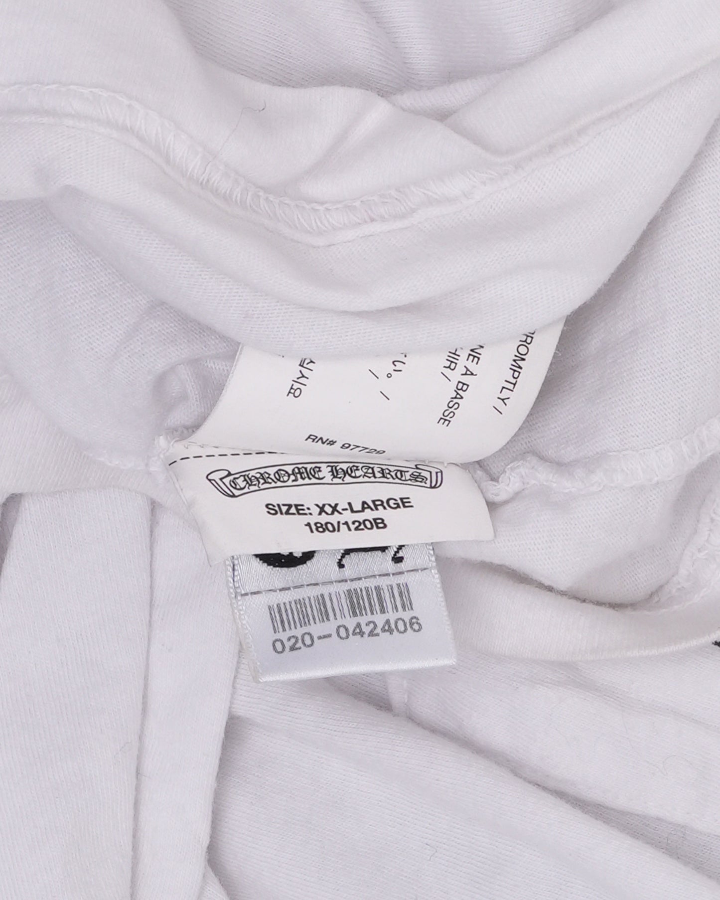 Hong Kong Horseshoe Logo Long Sleeve Pocket T-Shirt