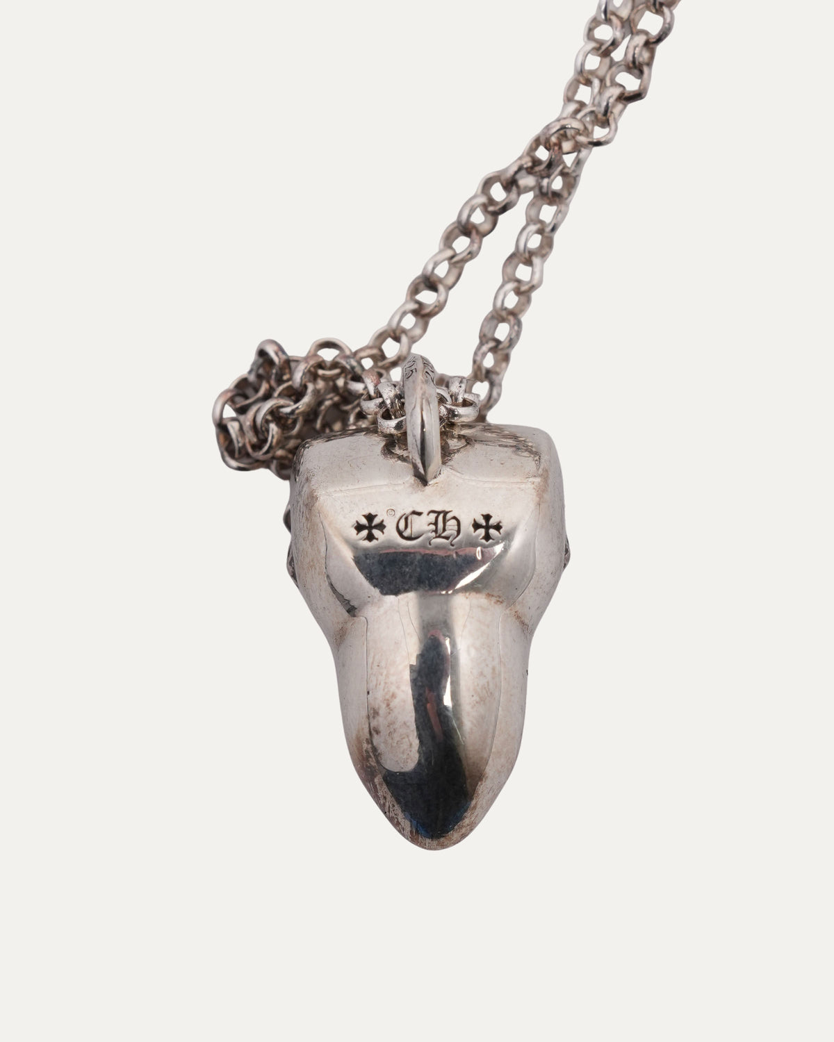 Dinosaur Pendant on Roll Chain