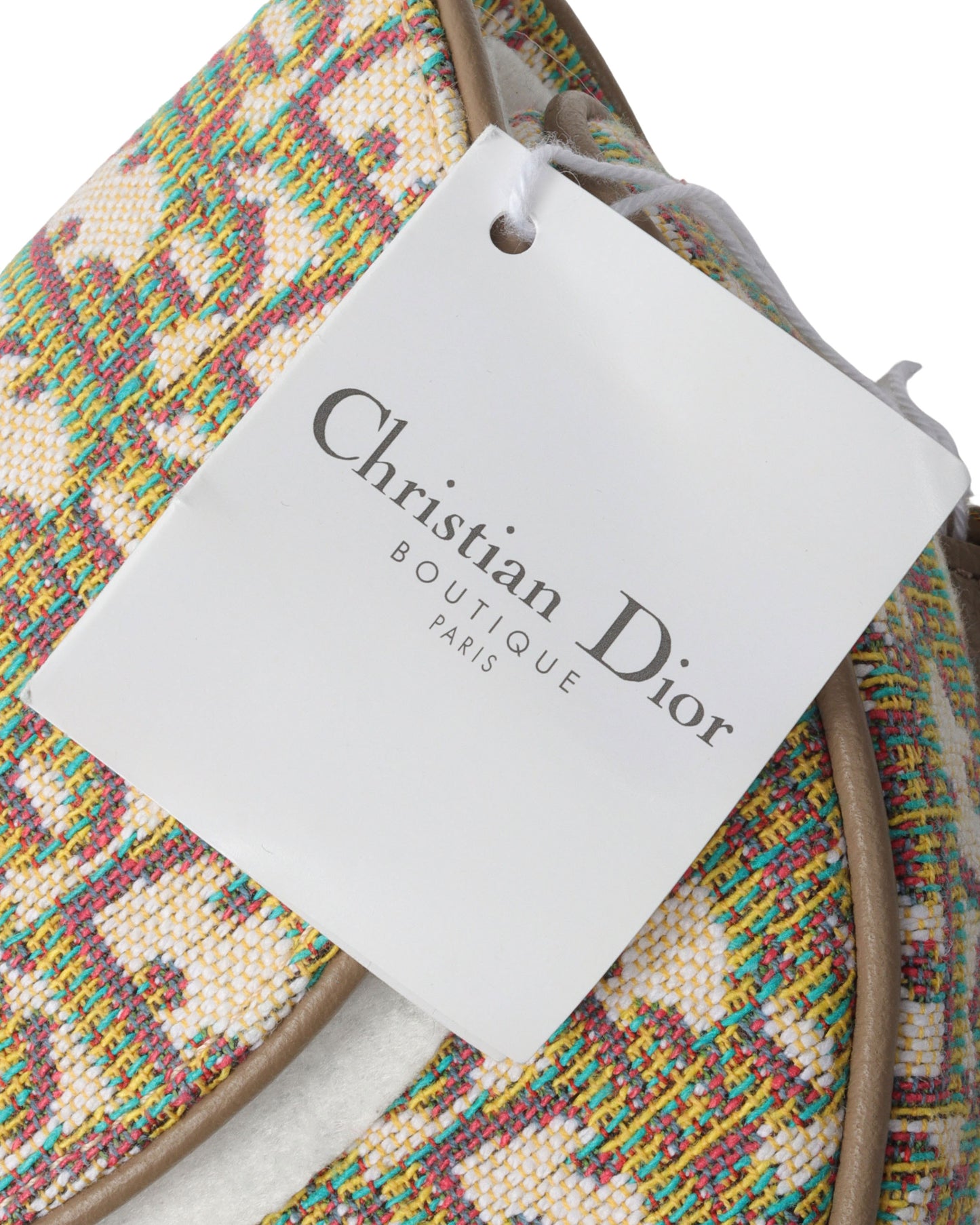 Oblique Jacquard Monogram Saddlebag