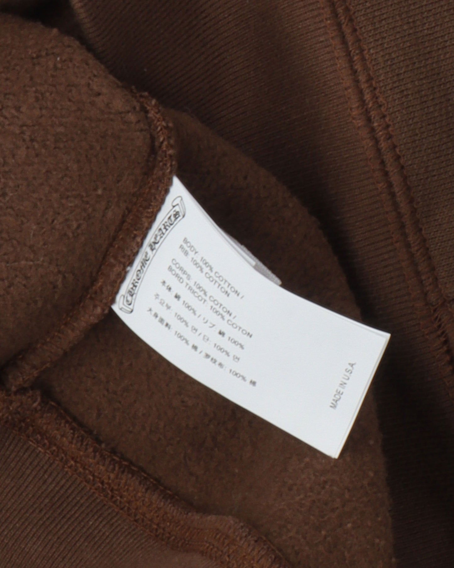 Embroidered Quarter-Zip Sweatshirt