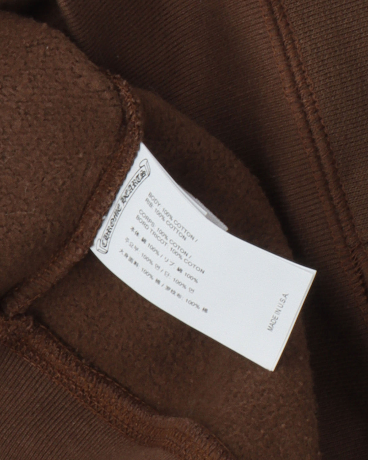 Embroidered Quarter-Zip Sweatshirt
