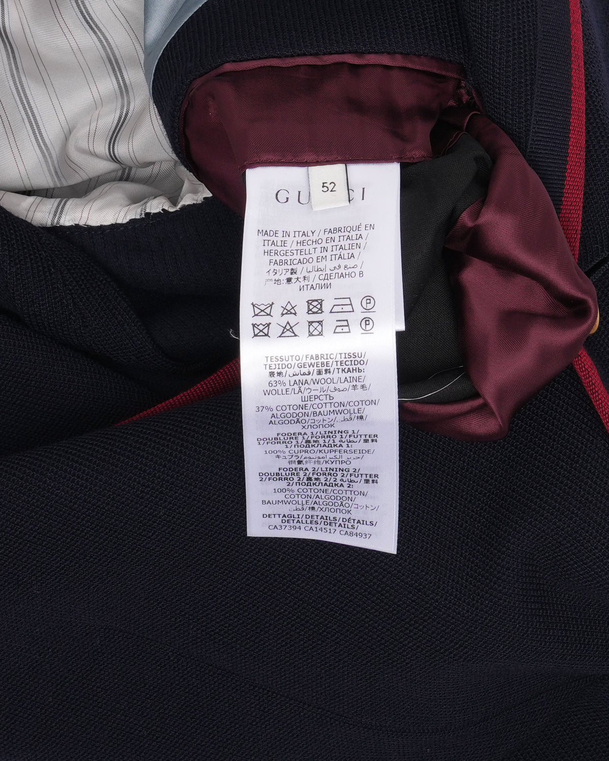 GG Logo Wool Blend Blazer