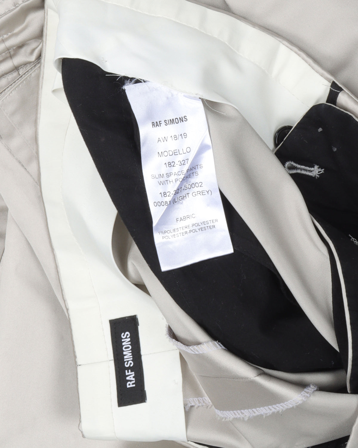 AW18 Slim Space Pants