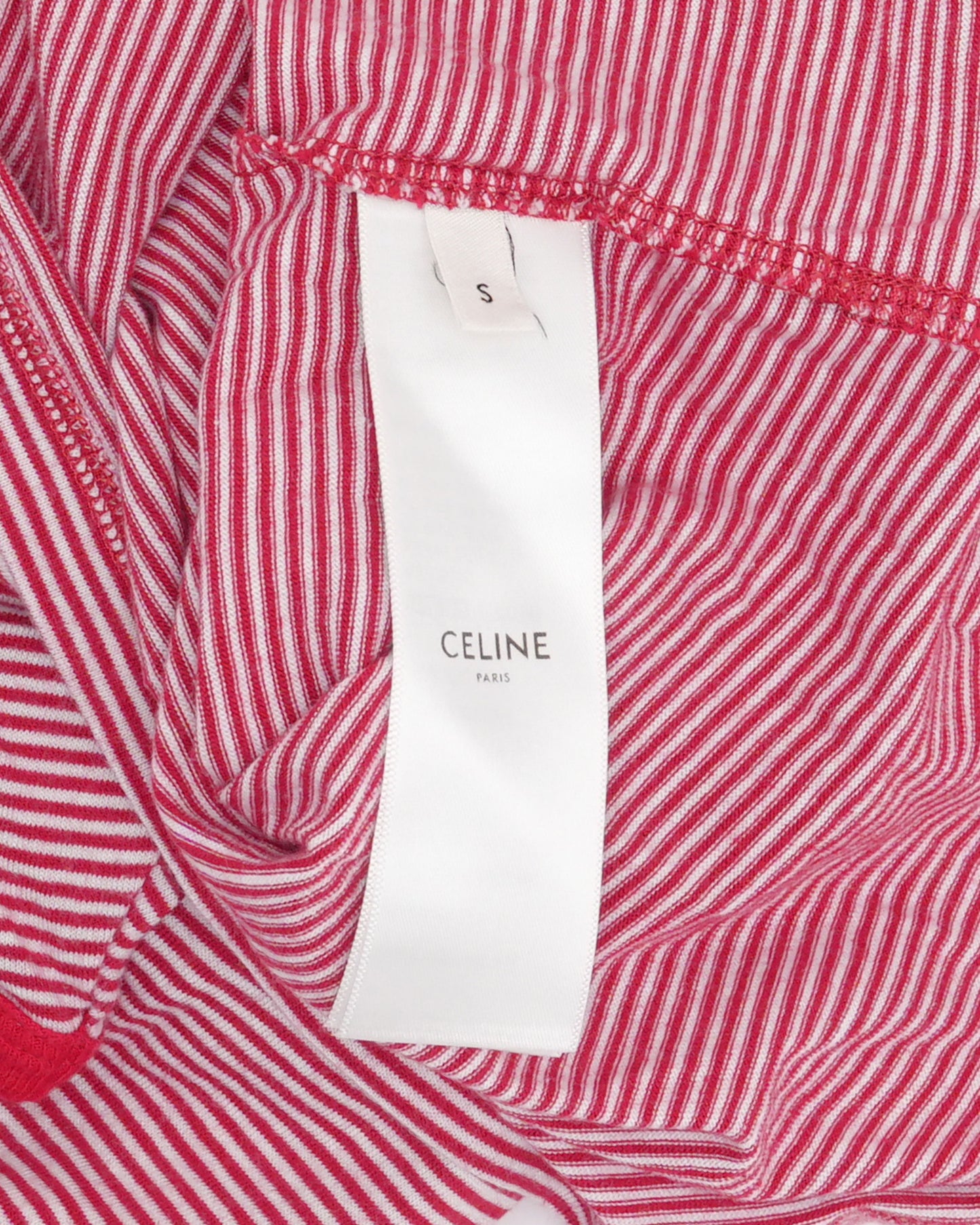 Chainstitch Logo Striped T-Shirt