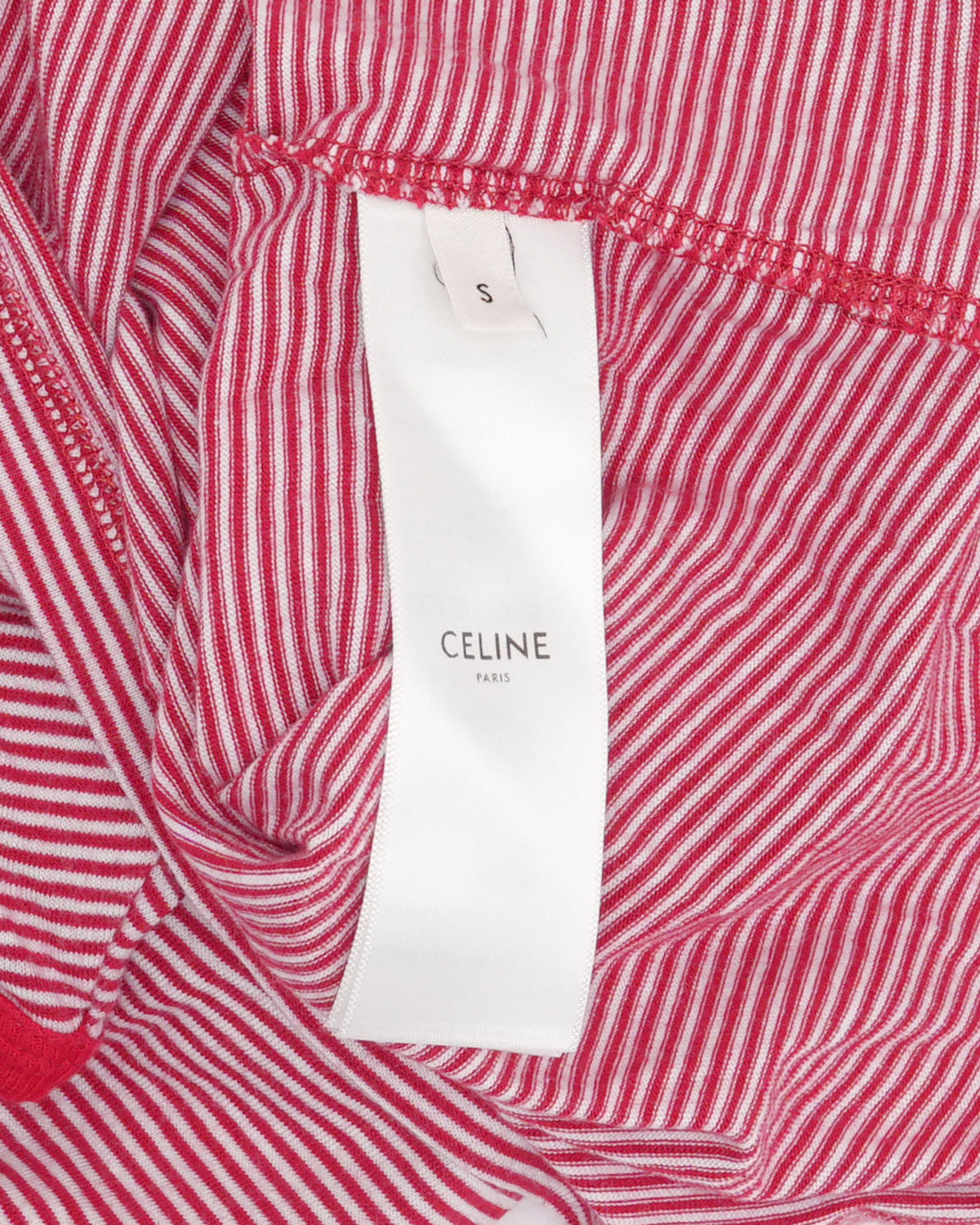 Chainstitch Logo Striped T-Shirt