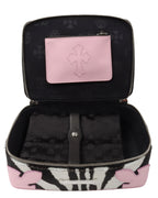 Leather & Pony Hair Jewelry Case