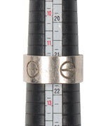 Platinum Wide Band Love Ring