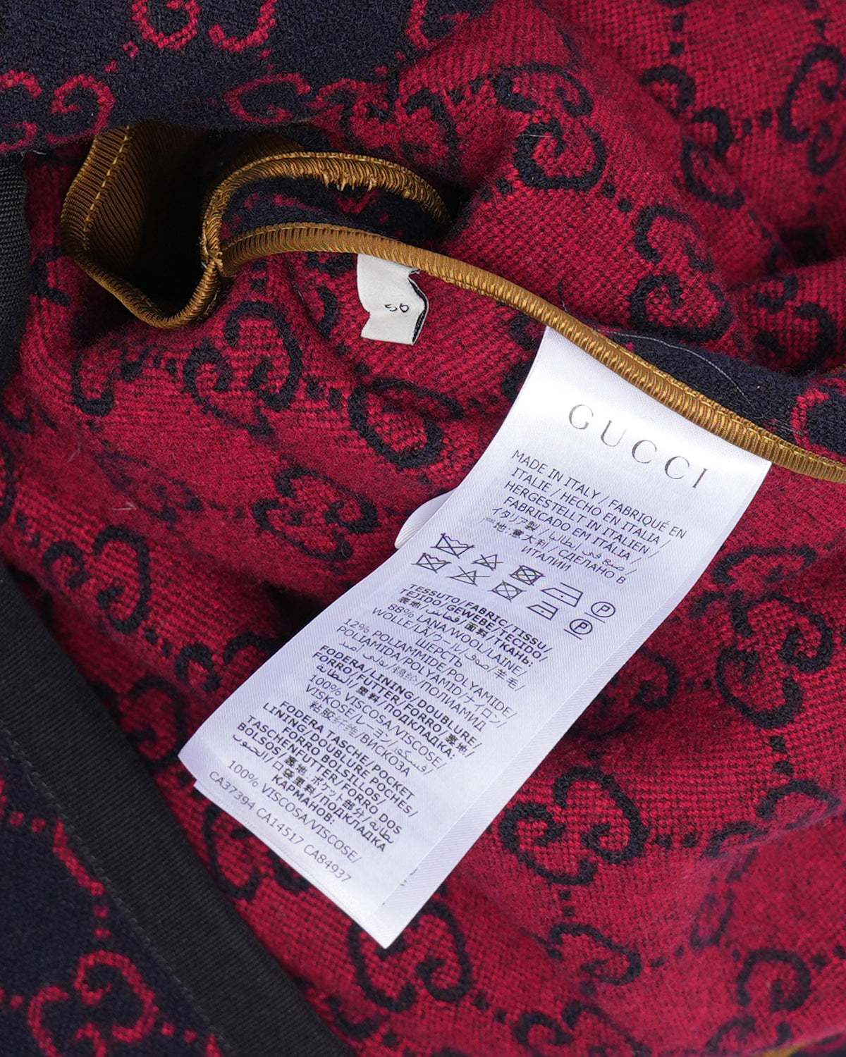 Jacquard Monogram Chester Coat