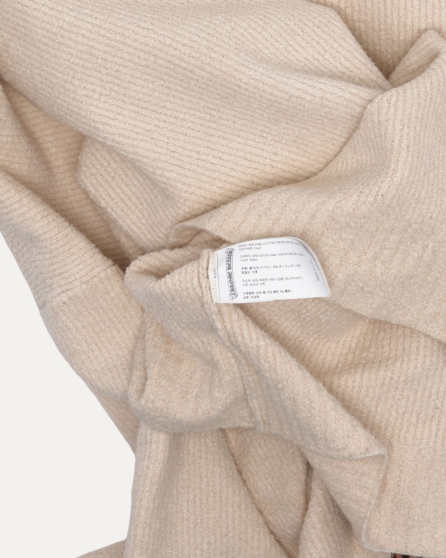 Cross Patch Hooded Sweater