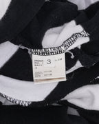 Striped Zipper Detail Long Sleeve Pocket T-Shirt